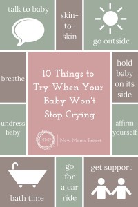10 Things to Try When Your Baby Won't Stop