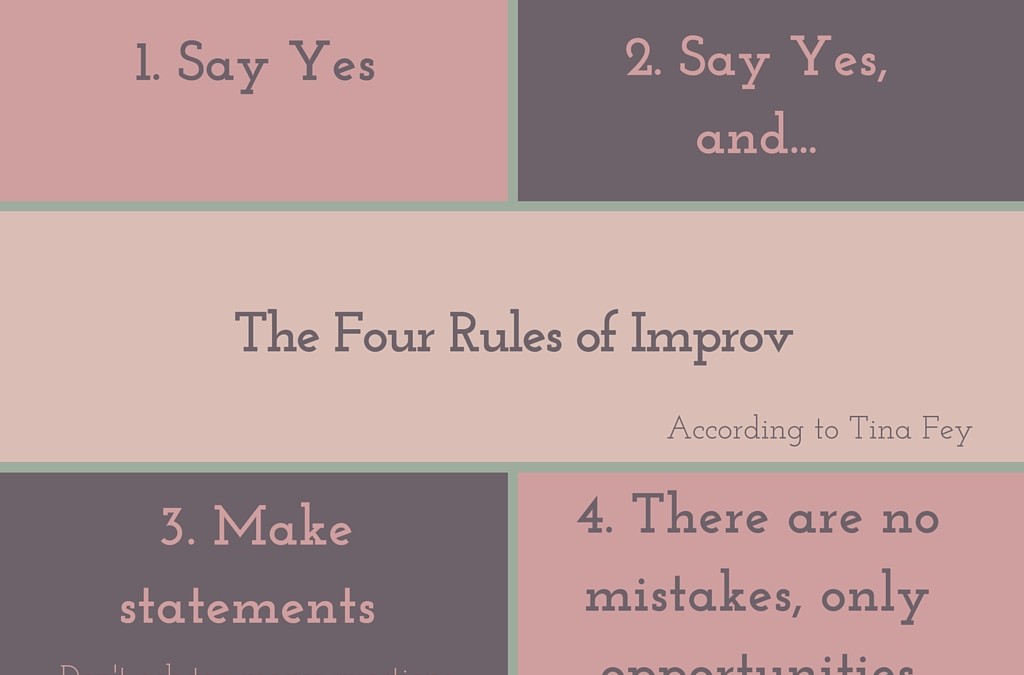 Tina Fey’s Rules of Improv are Awesome Postpartum Advice
